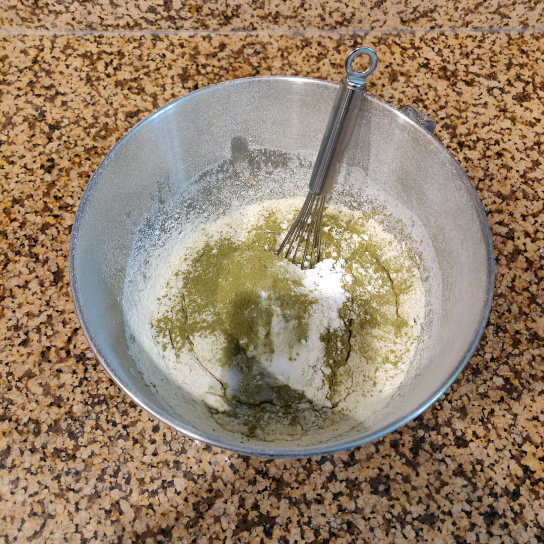 Matcha Green Tea Cake Donuts