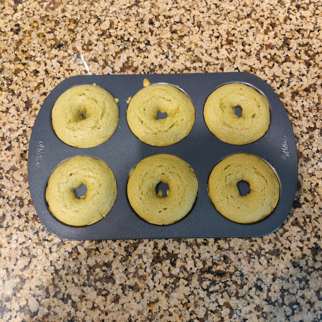 Matcha Green Tea Cake Donuts